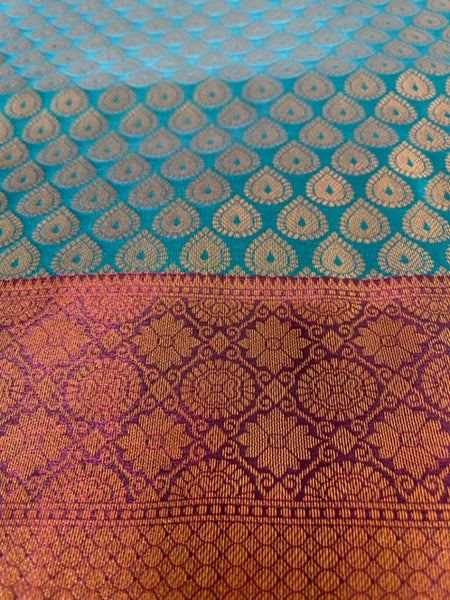 Naveena Kapoor In Kanjivaram Silk Saree. Available In 3 Colours