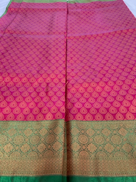 Naveena Kapoor In Kanjivaram Silk Saree. Available In 3 Colours
