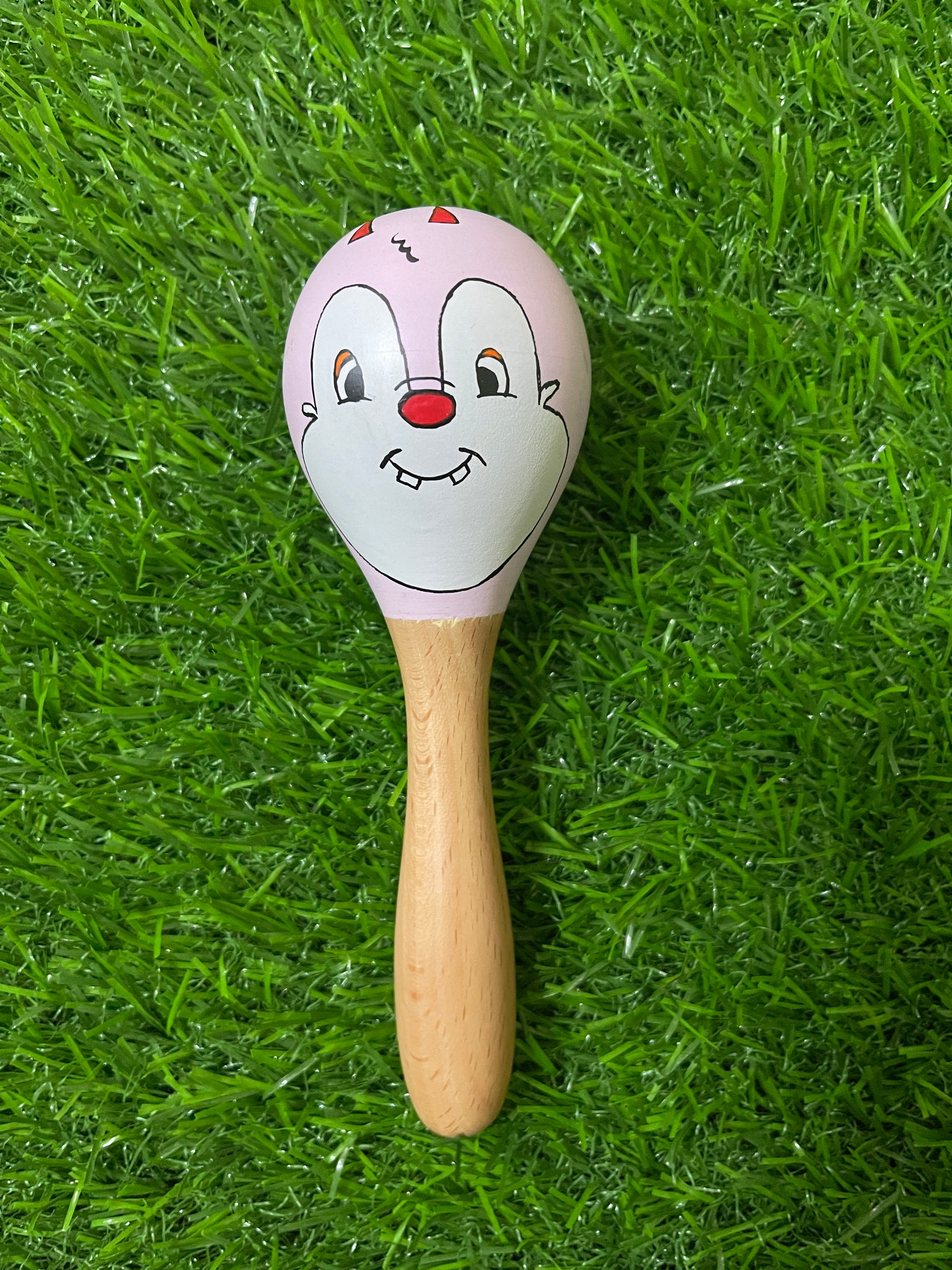 Wooden Maraca Rattle