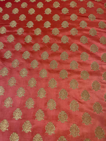 Megha Rathod In Banarsi Silk Saree. Available In 7 Colours