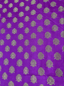 Megha Rathod In Banarsi Silk Saree. Available In 7 Colours