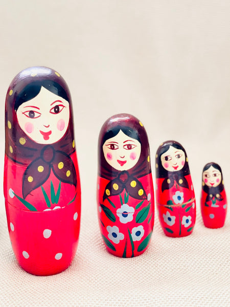 Wooden Nesting Russian Doll