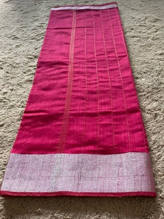 Ramya Pathak In Linen Saree. Available In 2 Colours.