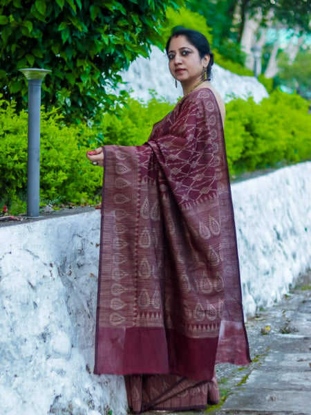 Ramya Pathak In Chanderi Cotton Silk Designer Saree With Matching Pallu. Available In 4 Colours.
