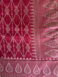 Ramya Pathak In Chanderi Cotton Silk Designer Saree With Matching Pallu. Available In 4 Colours.