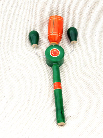 Wooden Tik Tik Rattle