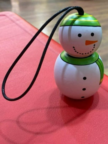 Wooden Snow Man