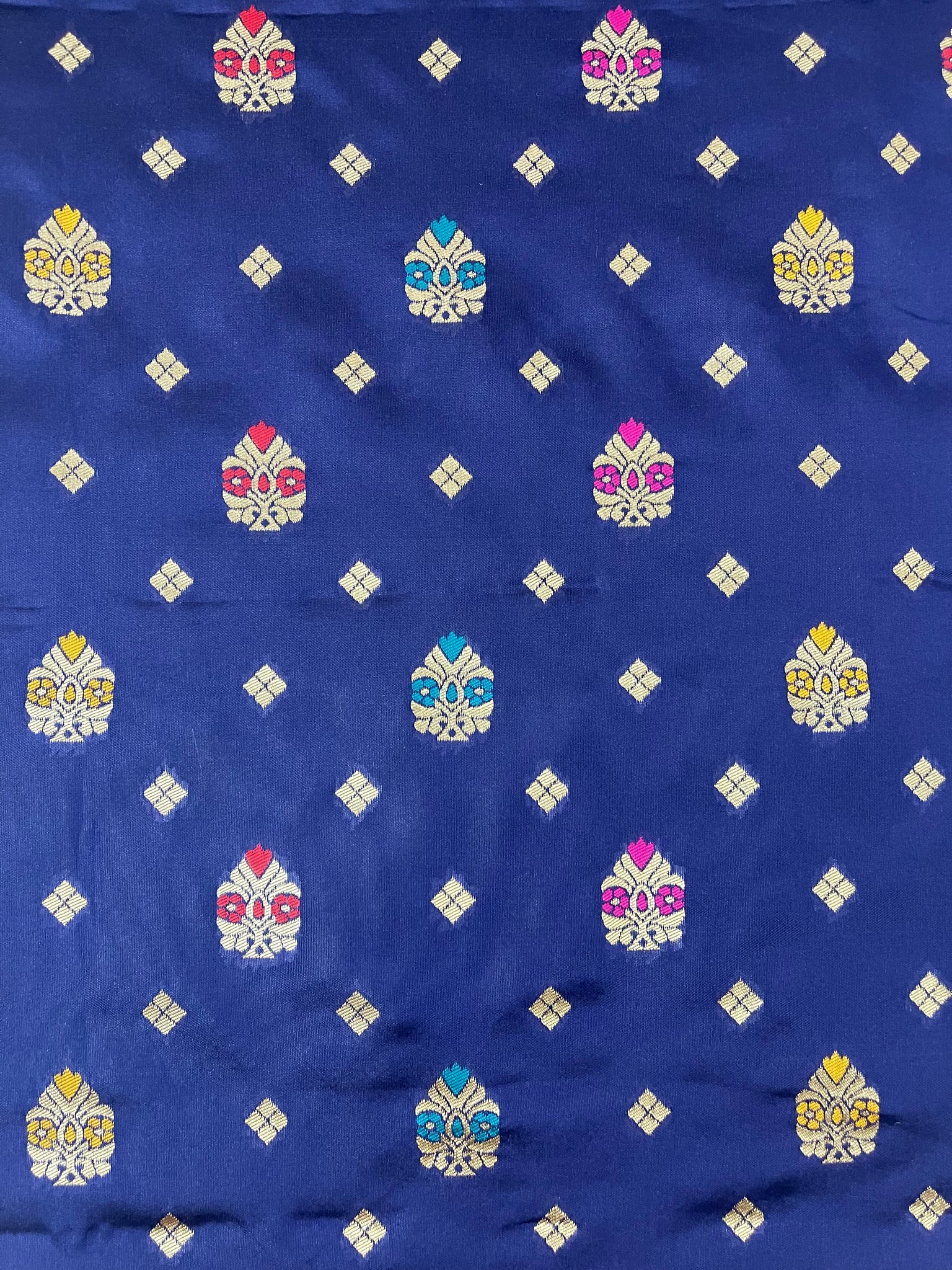 Reena Dwivedi In Banarsi Silk Saree. Available In 6 Colours.